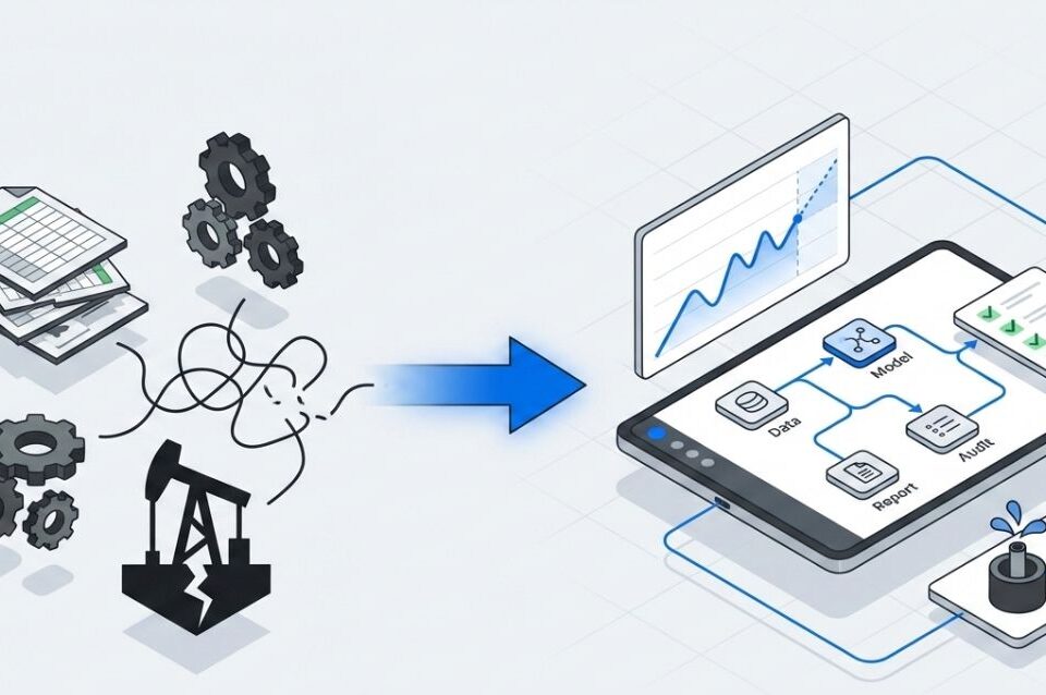 Oil and gas ARO forecasting software for asset retirement obligation and liability management