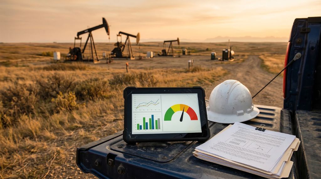 AER liability tracker dashboard showing well closure obligations and liability management data for Alberta operators.