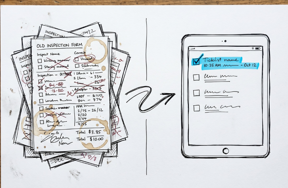 oil-gas-safety-audit-excel-alternative Oil and gas safety audit documentation replacing Excel spreadsheets with purpose built software